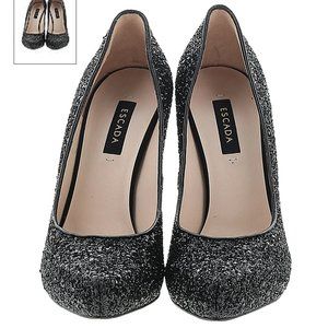 Escada sparkle high heels
